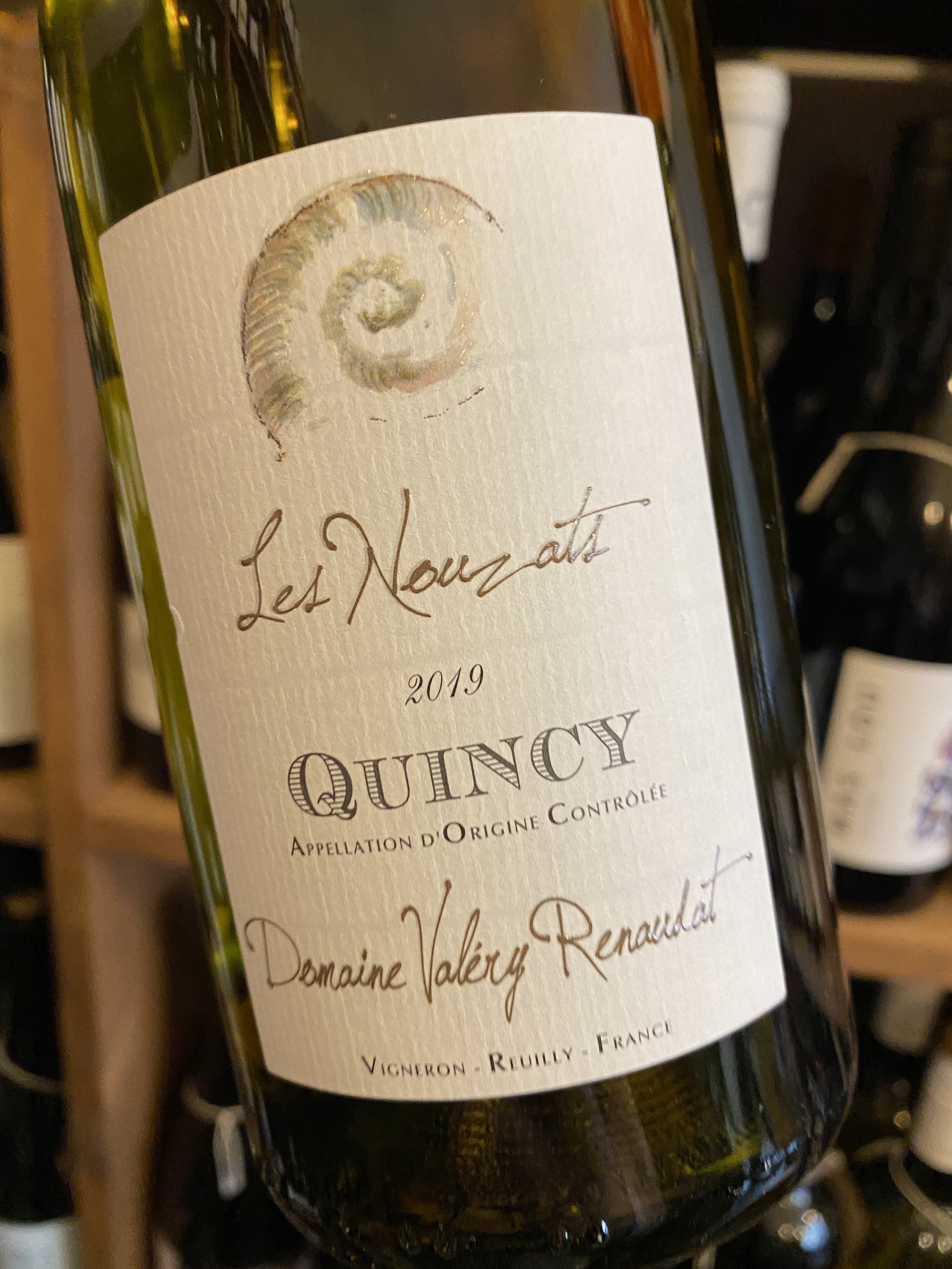Domaine Valery Renaudat Quincy 2020 75cl