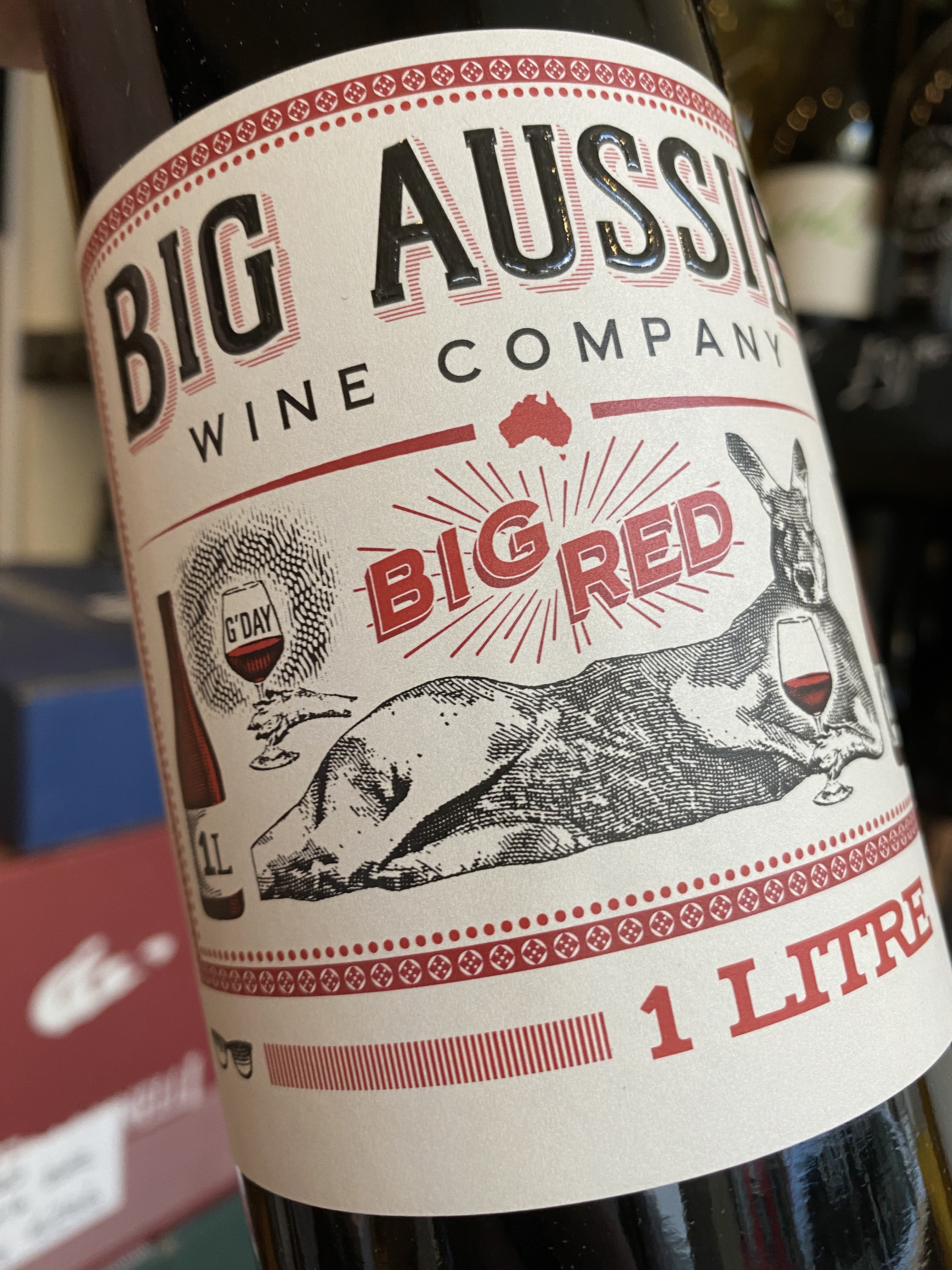 Big Aussie Wine Company Red 100cl